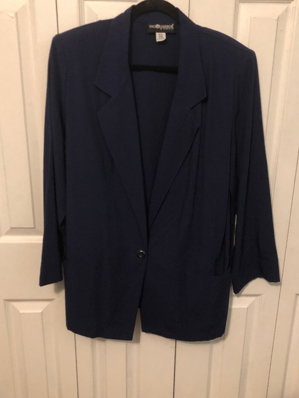 Sag Harbor light weight Navy Blazer 16W